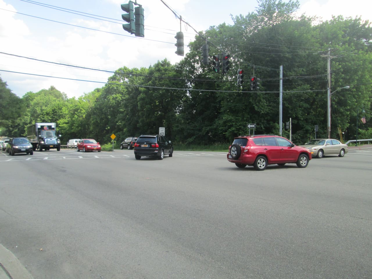 The intersection at North State Road and Route 9A in Briarcliff Manor is considered especially treacherous.