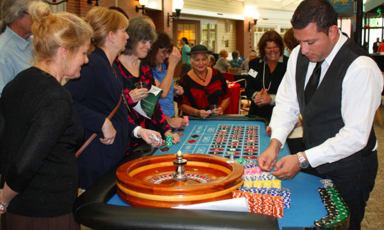 Waveny LifeCare Network recently held a Caregiver Casino event.