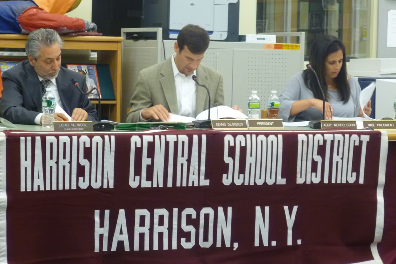 The Harrison Board of Education will meet Wednesday night. 