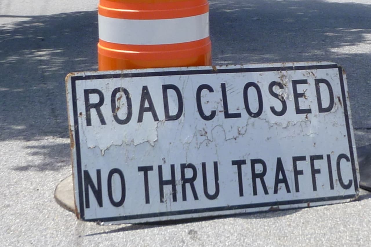 Grove Street in New Canaan will be closed July 31 through Aug. 6. 