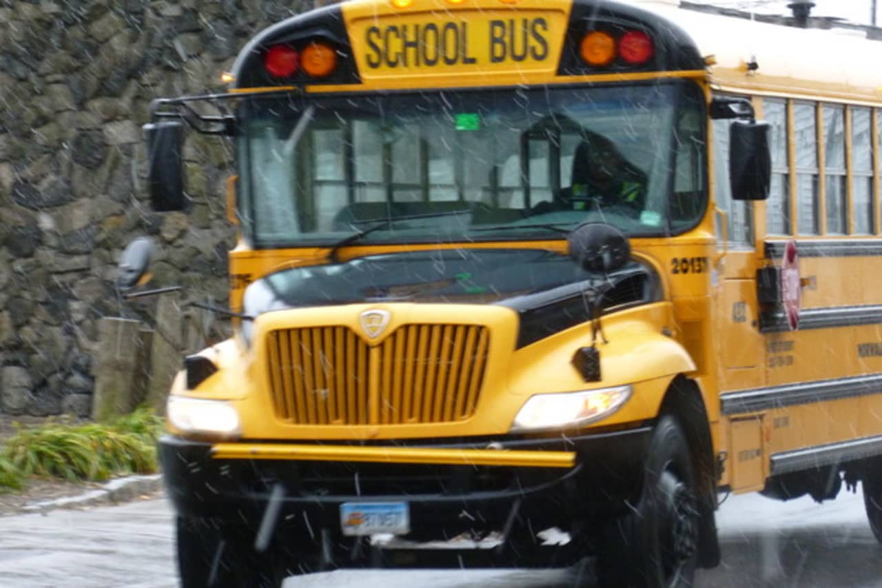 Snow is sending New Canaan students home early Tuesday. 