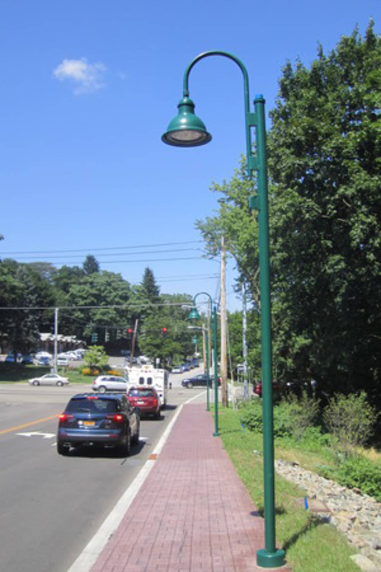 The Consolidated Edison work stoppage slowed work in Briarcliff Manor in July.