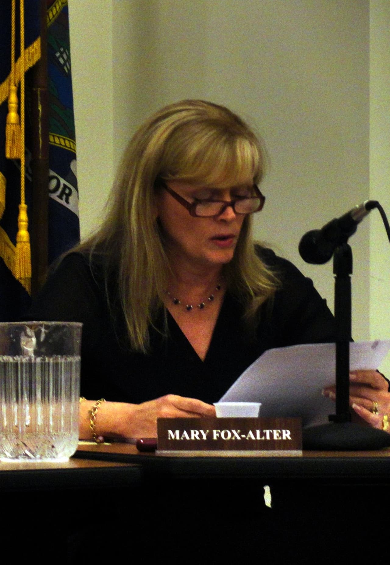 The Pleasantville Superintendent Mary Fox-Alter