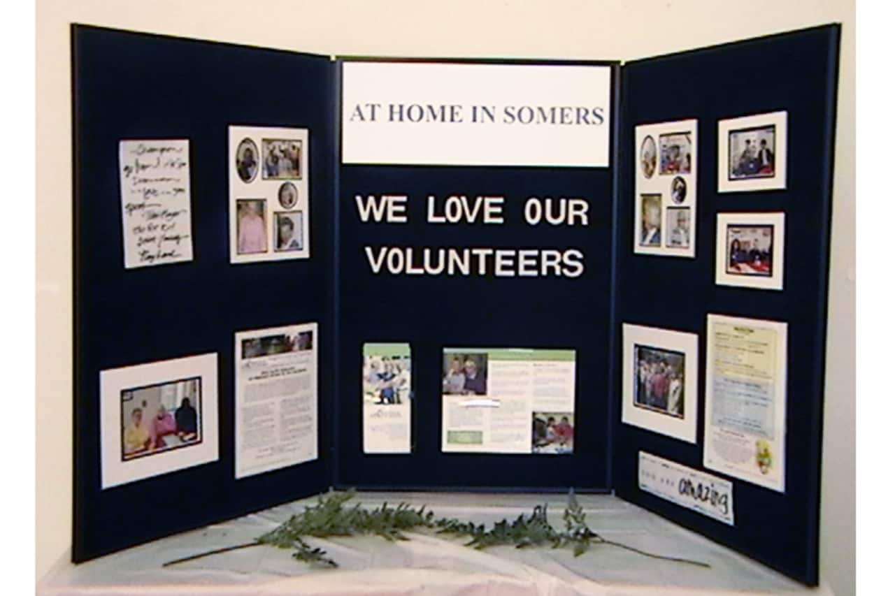 At Home in Somers seeks volunteers to help senior citizens continue to live in their homes. The group especially needs drivers, visitors, telephone responders, people to do household repairs and people who can help with computers.