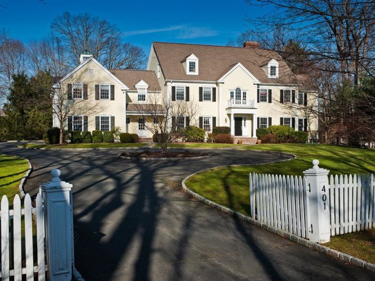 The home at 401 Wahackme Road is one of many in New Canaan that will be open this weekend. 