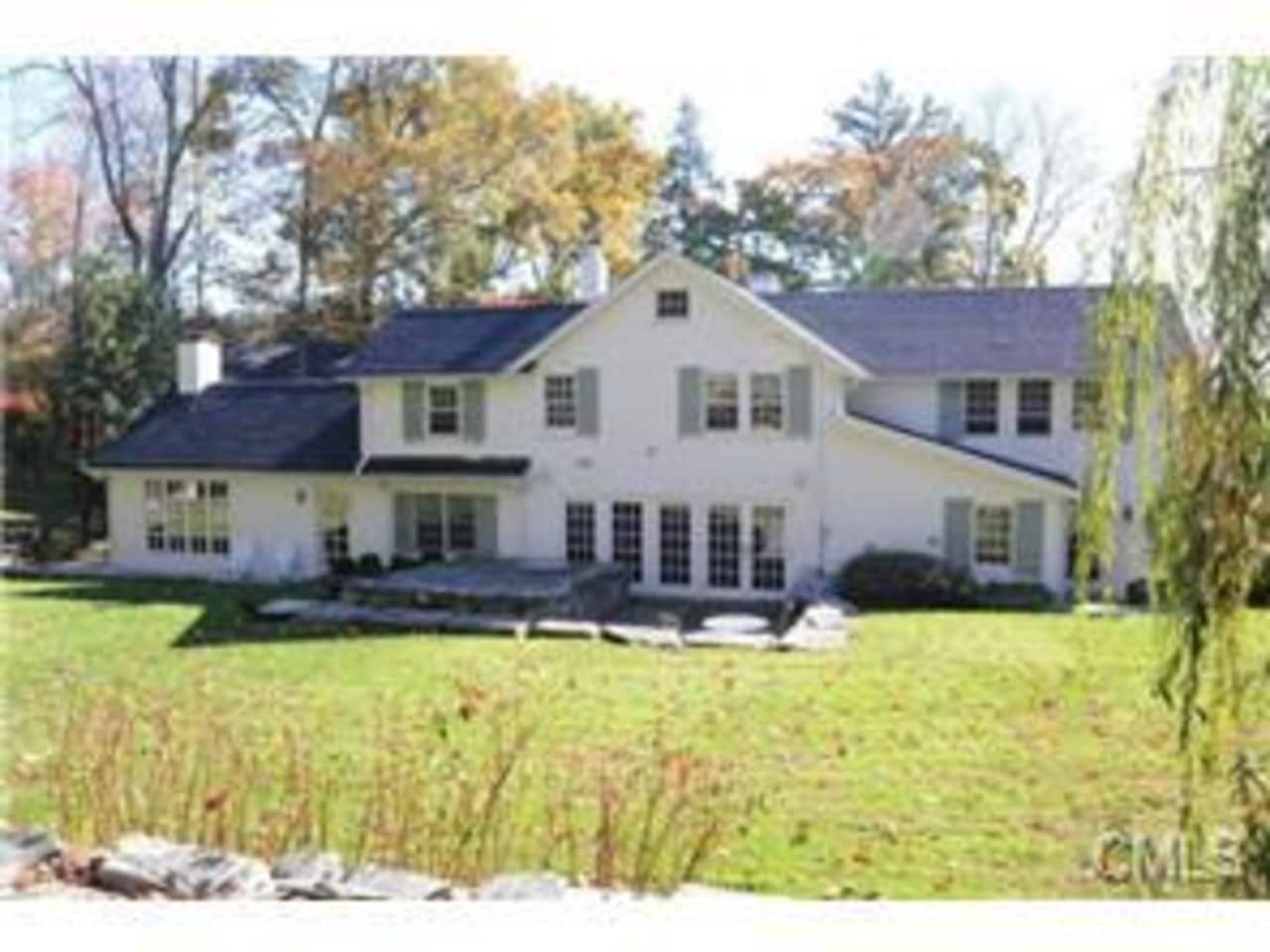 The home at 45 Canoe Hill Road in New Canaan recently sold for $1.68 million. 