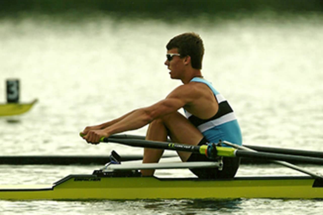 New Canaan's Graham Mink looks to take the first step toward another medal in national competition in the Northeast Junior rowing championships this weekend in Massachusetts.