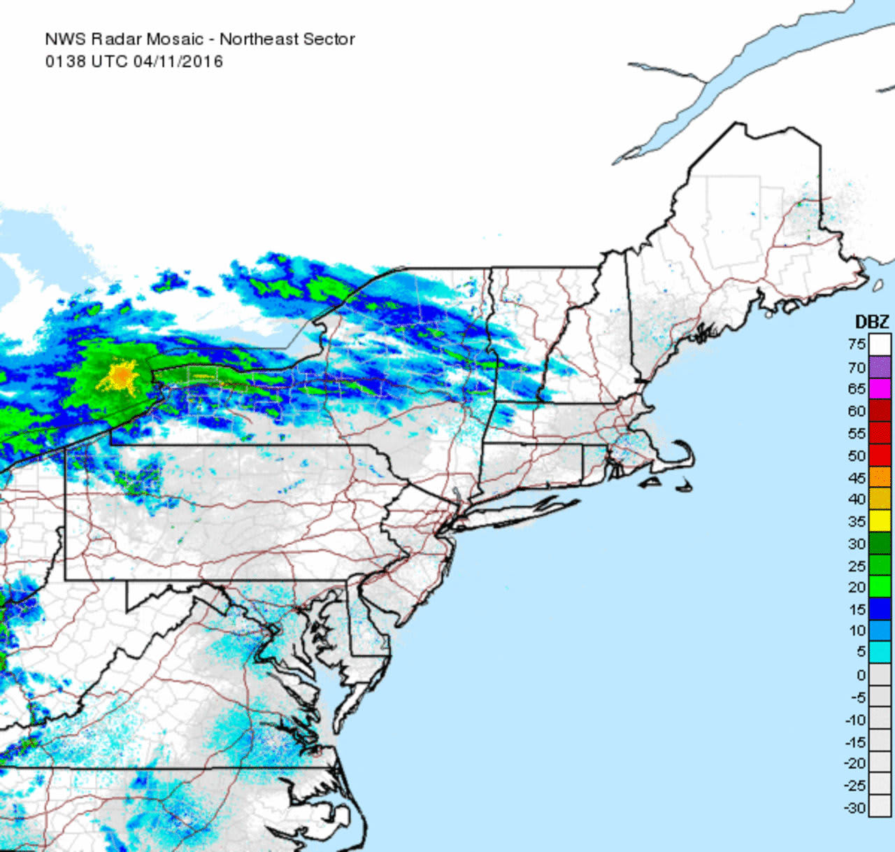 A storm system is set to strike the Hudson Valley Region on Monday and Tuesday.