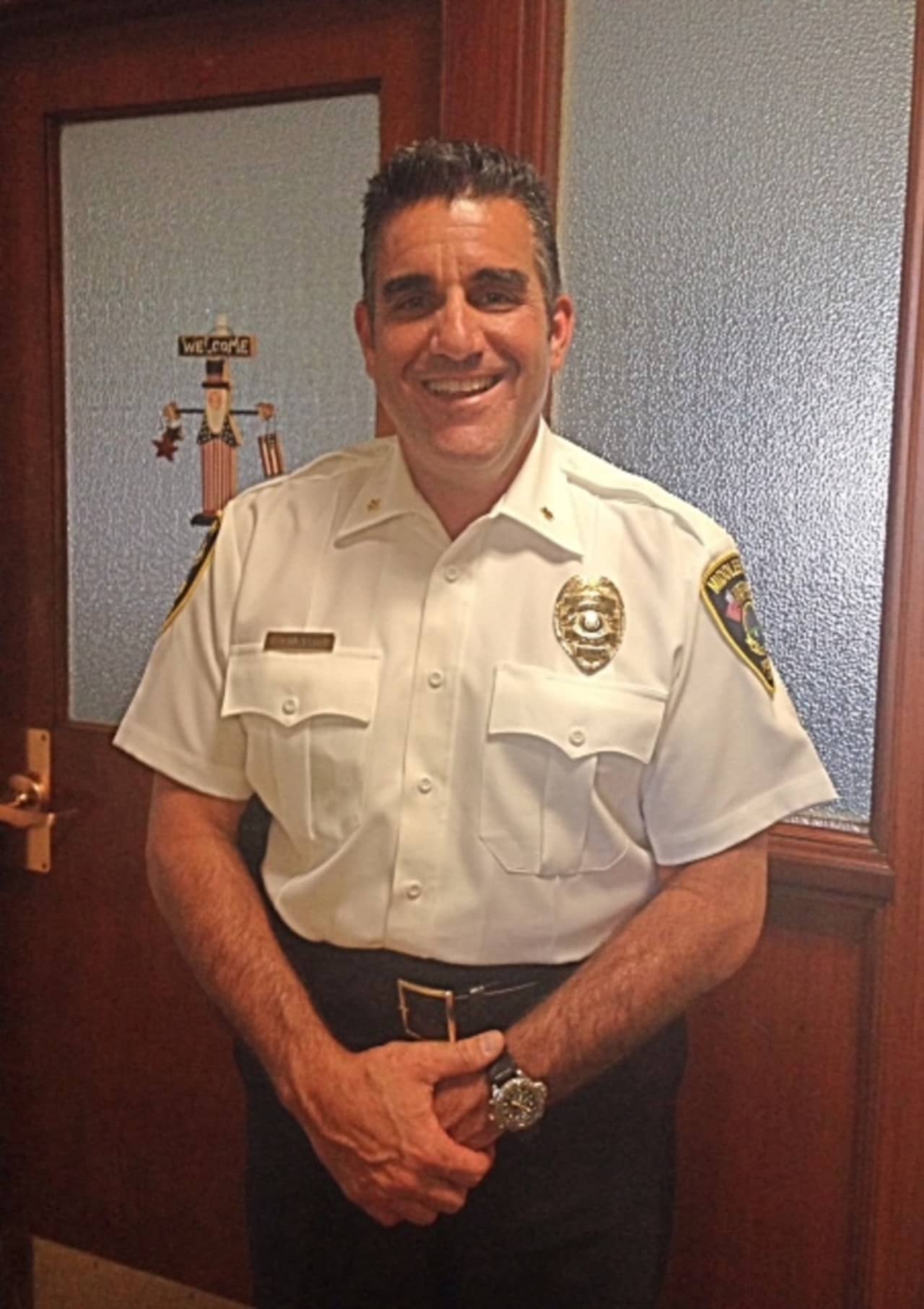 James Viadero, a college professor as well as chief of Middlebury’s small department, was hired as police chief of Newtown's police department, according to a story on newstimes.com.