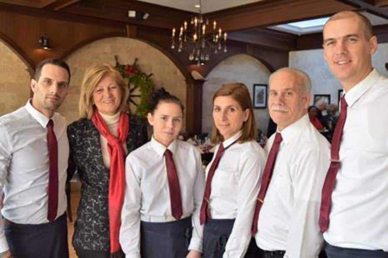 Staff at Dubrovnik Restaurant in New Rochelle.