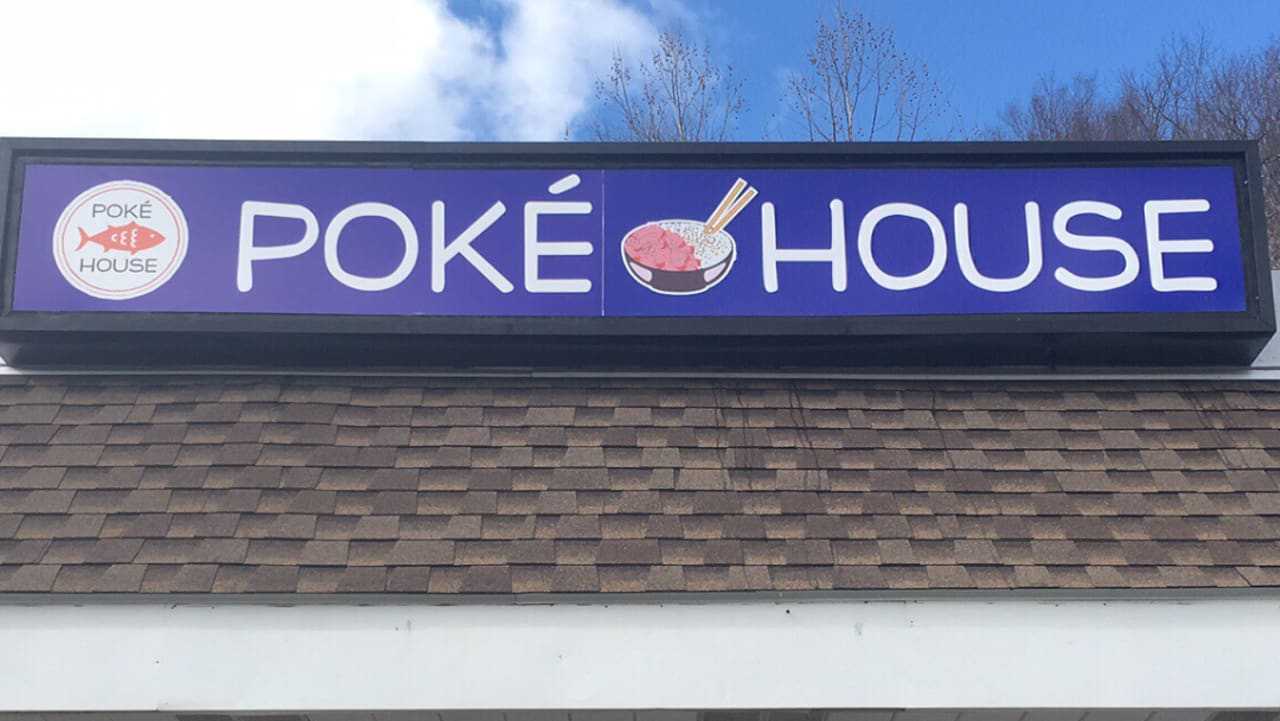 Poké House, Brookfield opposite Stew Leonard's is one of the places in Fairfield County where poke is catching on.