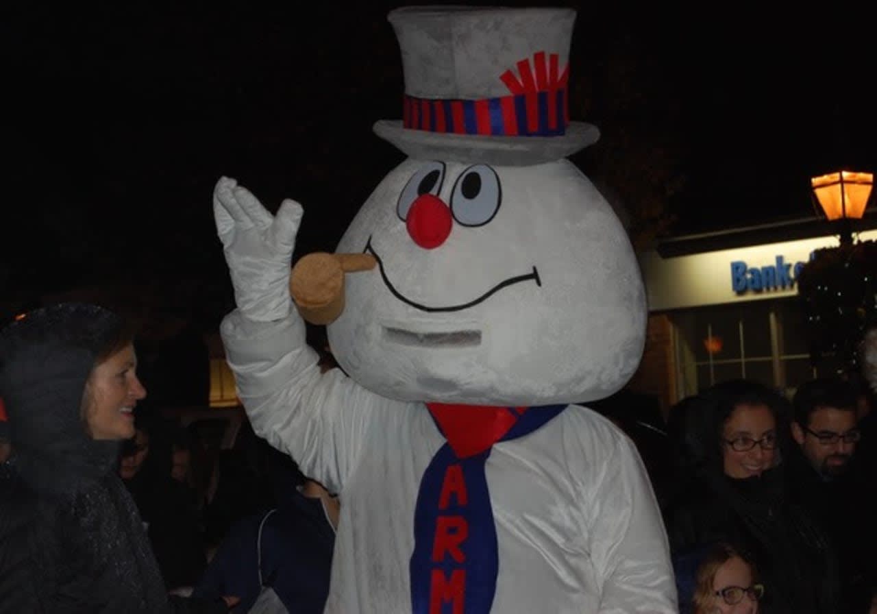 Frosty the Snowman will celebrate in his hometown of Armonk Nov. 27.