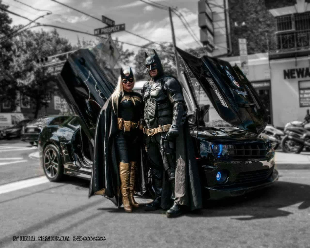Meet Batman and Batgirl at a TLE Trunk-or-Treat event.