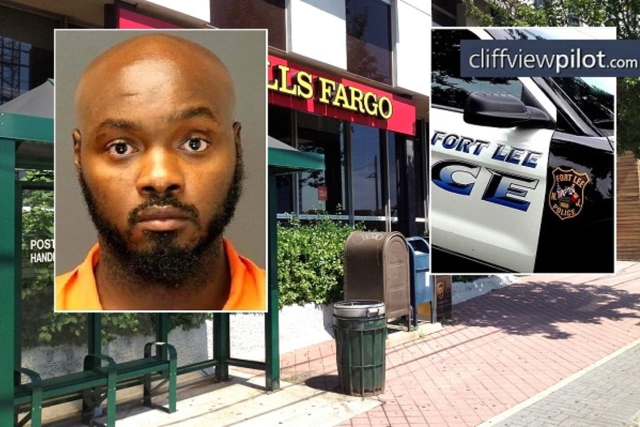Fort Lee officers chase down suspect after bank fraud | Fort Lee Daily Voice