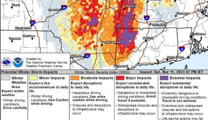 Storm Watch: These Areas Expected To See Extreme, Major Impacts From Nor'easter