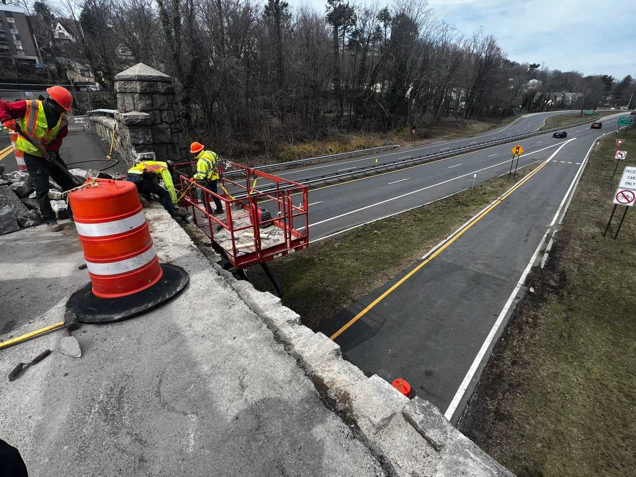Falling Stones Cause Bridge To Shut Down For Months In Westchester