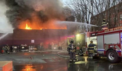 UPDATE: Ferocious Fire Destroys Building Housing Longtime Pickle King Business In Paterson