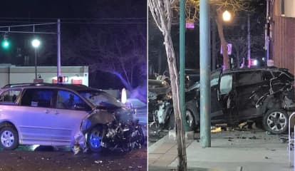 3 Hospitalized In Horrific Hit-And-Run Head-On In Teaneck, DWI Driver Caught Hiding In Dumpster