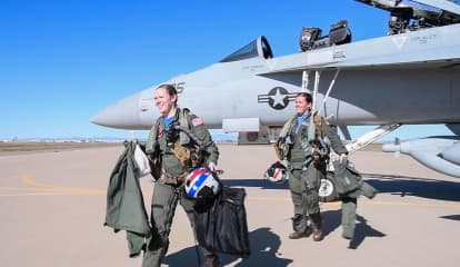Super Bowl Flyover: Navy Pilot From Northern Westchester Joins All-Woman Team For Big Game
