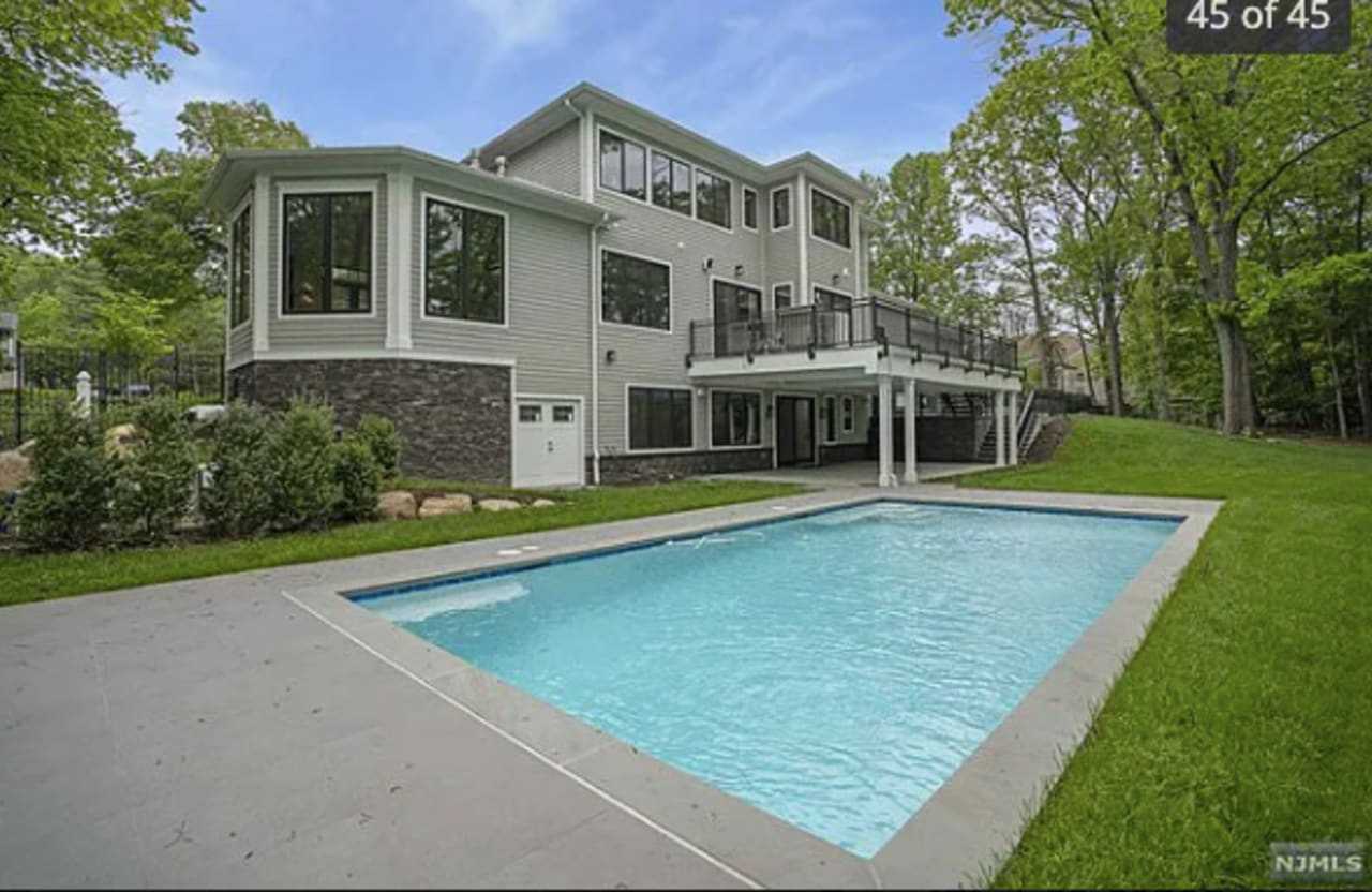 Newly-Built Bergen Home With Theater, Pool Listed At $3.5M