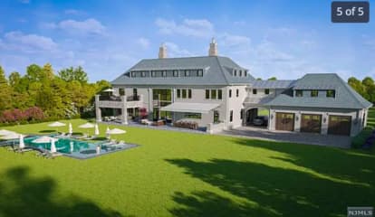 Bergen County Mansion Under Construction With Tennis Courts, Pool Listed At $6.499M