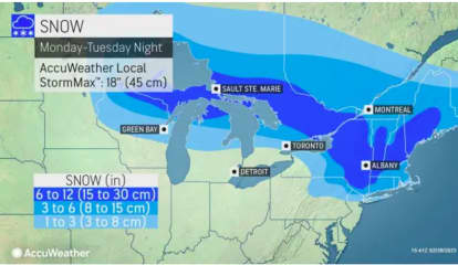 Up To 6 Inches Of Snow Possible In Northeastern PA (LATEST FORECAST)