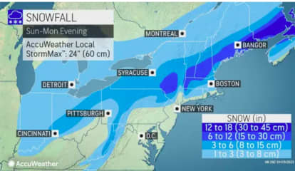 Storm Watch: Fast-Moving System Brings Rain, Sleet, With Up To Foot Of Snow Farther North
