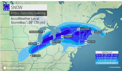 Here Are Updated Snowfall Projections For New Winter Storm Headed To Northeast