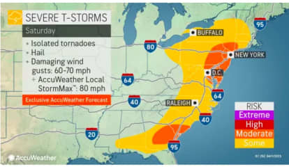 Storm Watch: System With Damaging Winds Could Include Hail, Isolated Tornadoes
