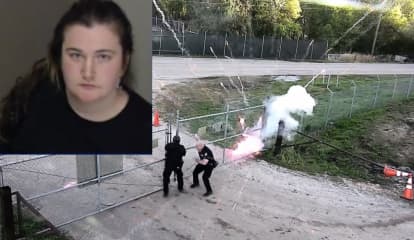 CT Woman Charged With Domestic Terrorism, Threw Molotov Cocktails, Rocks At Officers: Police