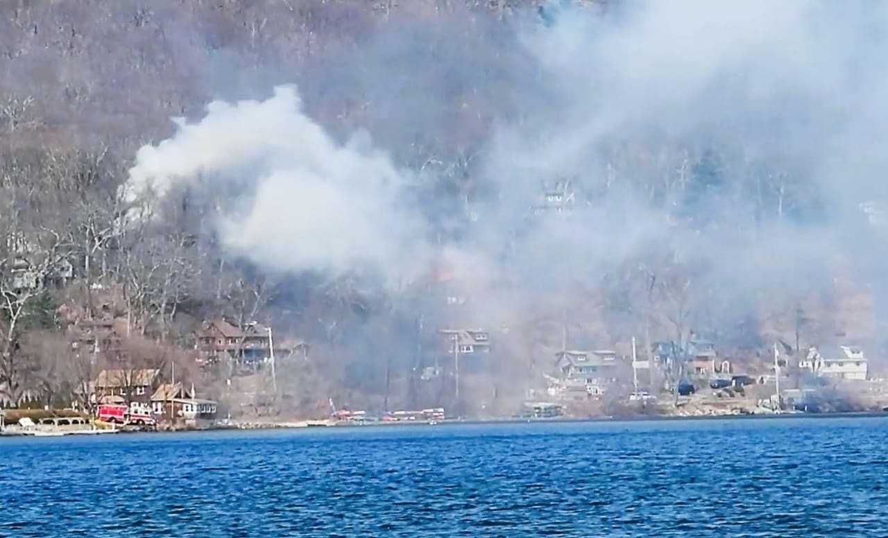 Firefighters Injured, Homes Damaged By Brush Blaze Overlooking Greenwood Lake