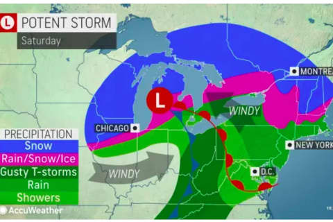 Storm Will Bring Rainy, Raw Conditions With Sleet, Snow Farther North: Here's Latest Timing
