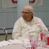 World War II veteran Ed Fischer at the Pompton Lakes veterans dinner.