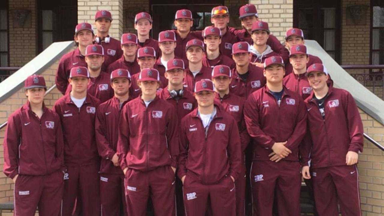 The 2016 Don Bosco Ironmen baseball team.