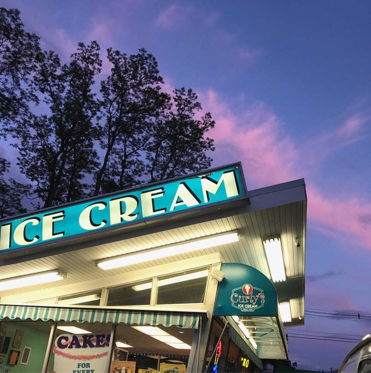 Curly's Ice Cream in Wayne.