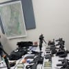 A plastic surgeon from Great Neck was busted with a weapons cache in his BMW.