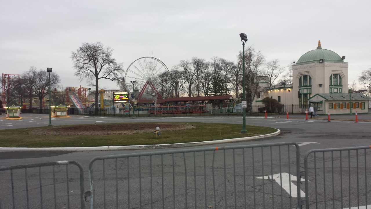 Rye Playland on a stormy day earlier this month. Westchester County's Board of Legislators gave its unanimous approval to grant Standard Amusements another month on its option agreement to finalize its contract to renovate and manage the park.