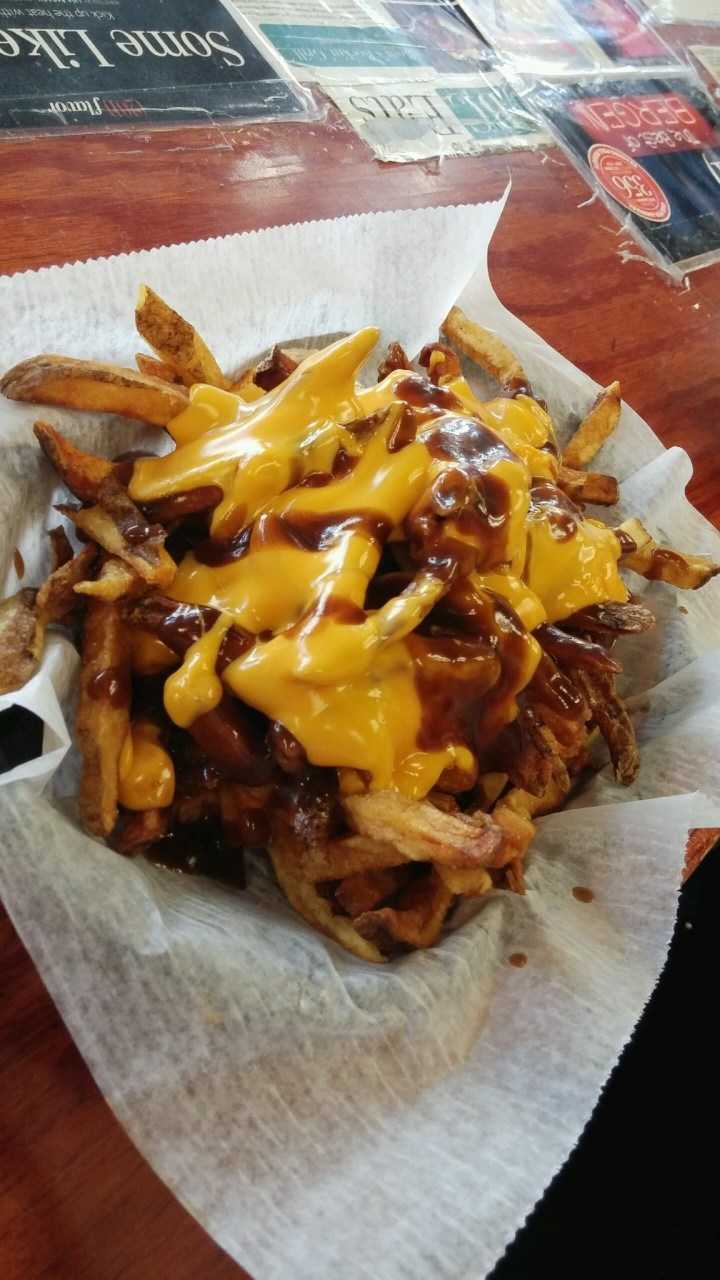 Disco Sucks fries at Rony's Rockin' Grill in Bergenfield.