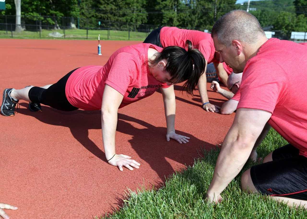 Members of the Bloomingdale Police Department competed in the department's annual Fitness Challenge this month.