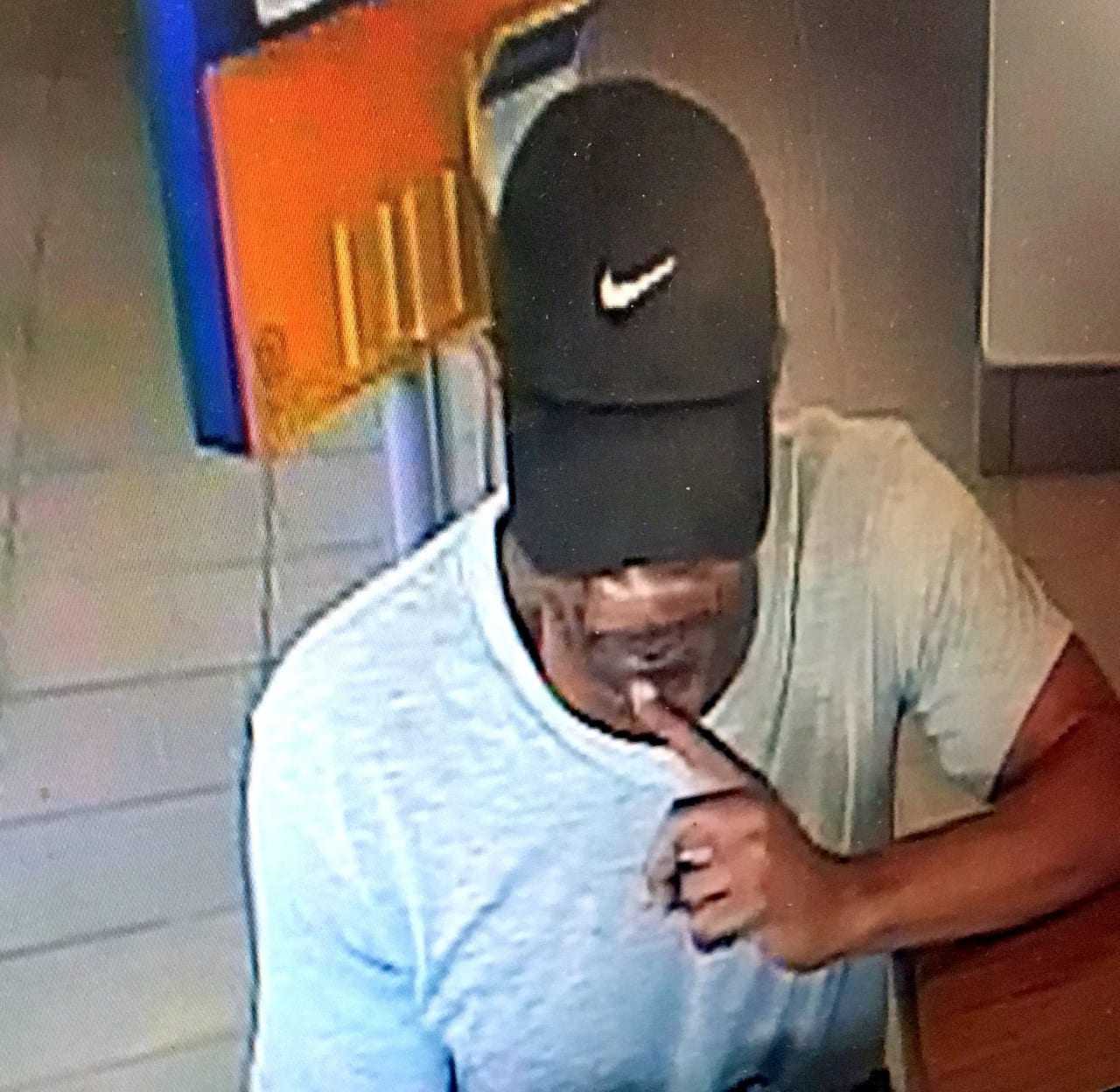 Orange police say this suspect robbed the Webster Bank at 247 Boston Post Road on Monday morning.