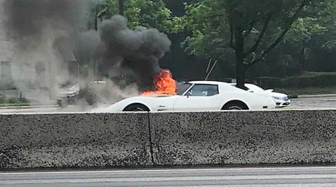 At the scene.