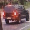 The 1990s-model Chevy Suburban was caught on surveillance video.