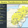 Severe Thunderstorm Watch In Effect For Much Of Eastern NY