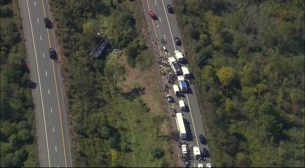Double-Fatal I-84 Crash: Update Released On 5 Students' Conditions, Bus Driver ID'd