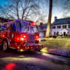 Firefighters worked quickly to knock down a fire on South Church Lane in Scarsdale early on Sunday morning.