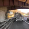 An out-of-state truck driver used his personal GPS and wound up on the Bronx River Parkway, where he slammed into a bridge overpass.