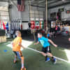 Hasbrouck Heights youth athlete AJ Parente works on speed and agility.