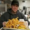 BurgerFi in Poughkeepsie uses only certified grass-fed beef sourced from its own farm for its burgers. It also hand-cuts its own fries, going through 150 to 300 pounds of spuds a day.