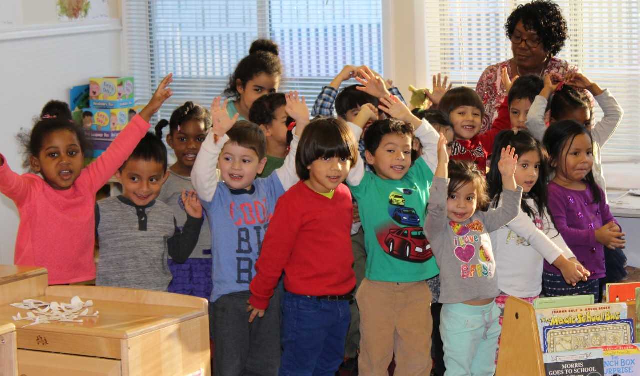 Preschoolers in Stamford.