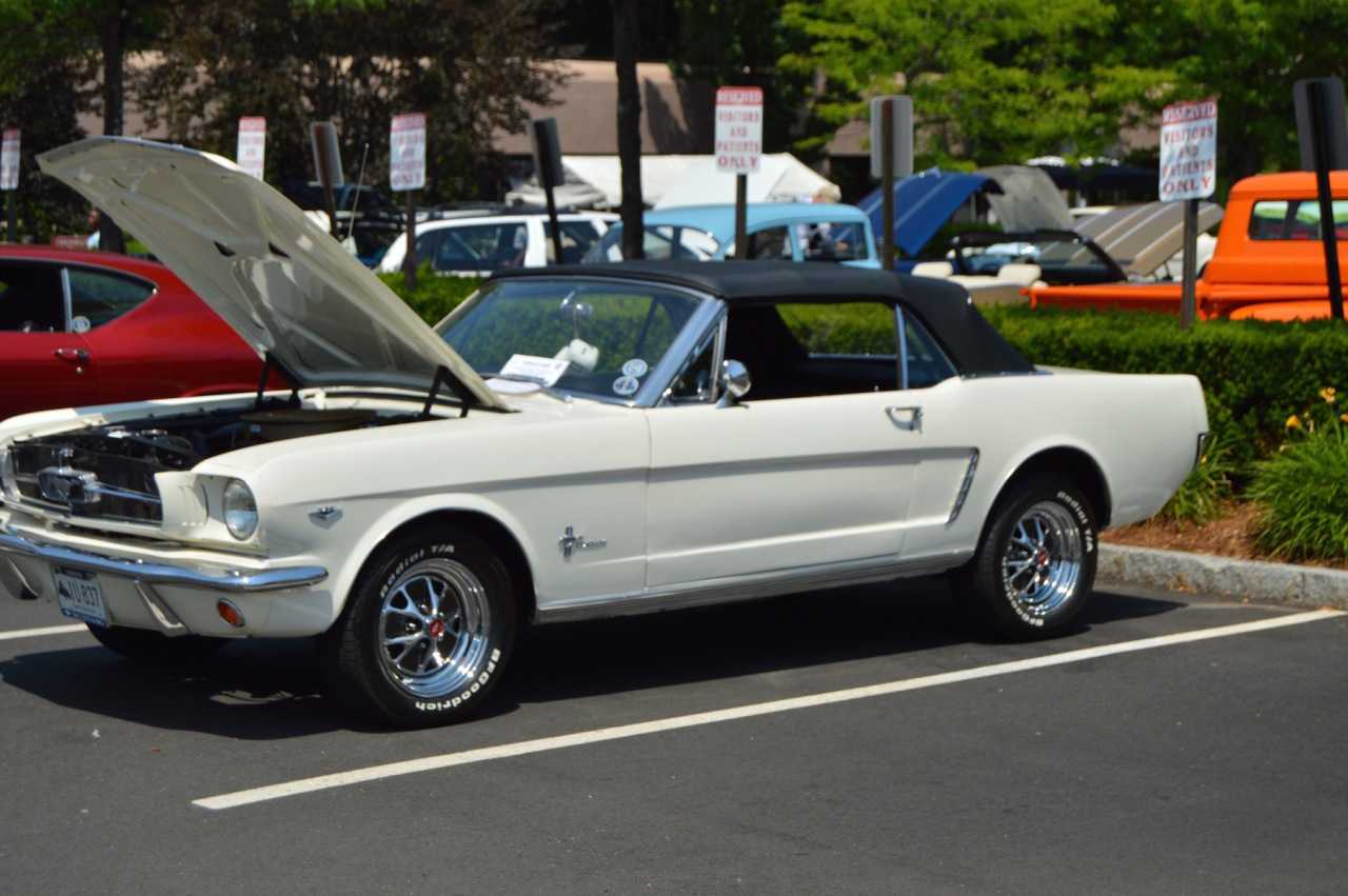 A classic Mustang